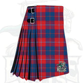 Galloway Red Modern Tartan Kilt – Bold Highland Heritage